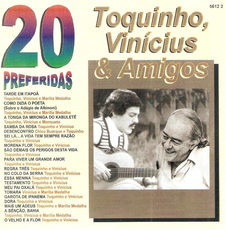 Cd Toquinho E Vin Cius Amigos Preferidas Together