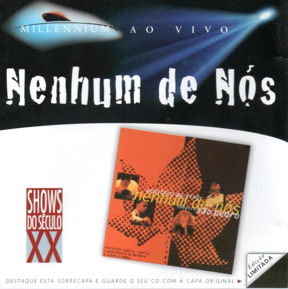 Cd Nenhum De Nós – Millennium Ao Vivo – Together