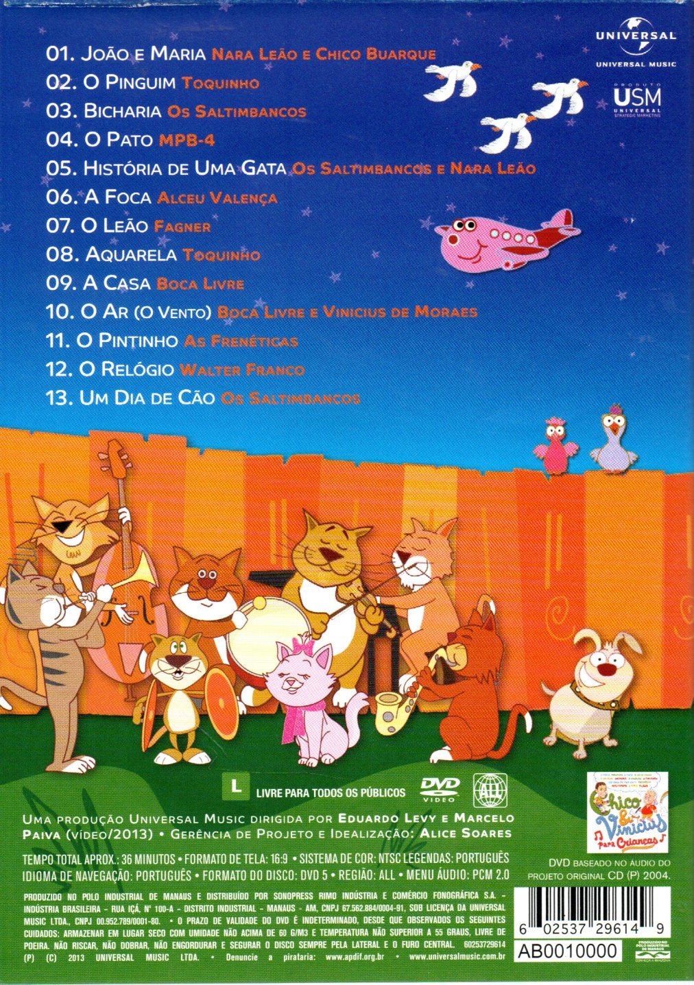 DVD CHICO & VINICIUS PARA CRIANÇAS – Together