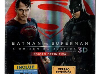 Blu ray 3d Batman vs Superman A origem da justica