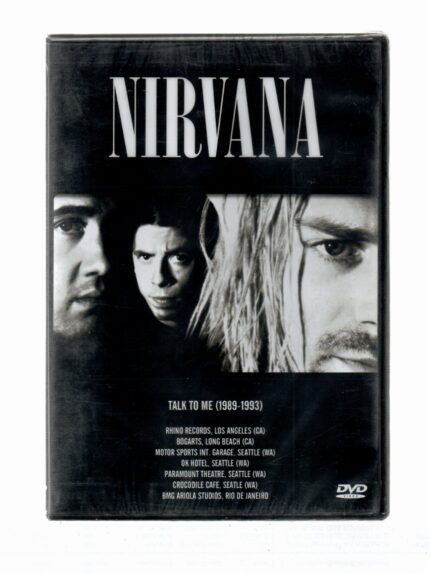 Dvd Nirvana - Talk To Me / 1989-1993