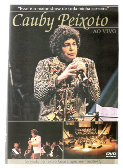Dvd Cauby Peixoto Ao Vivo No Teatro Guararape
