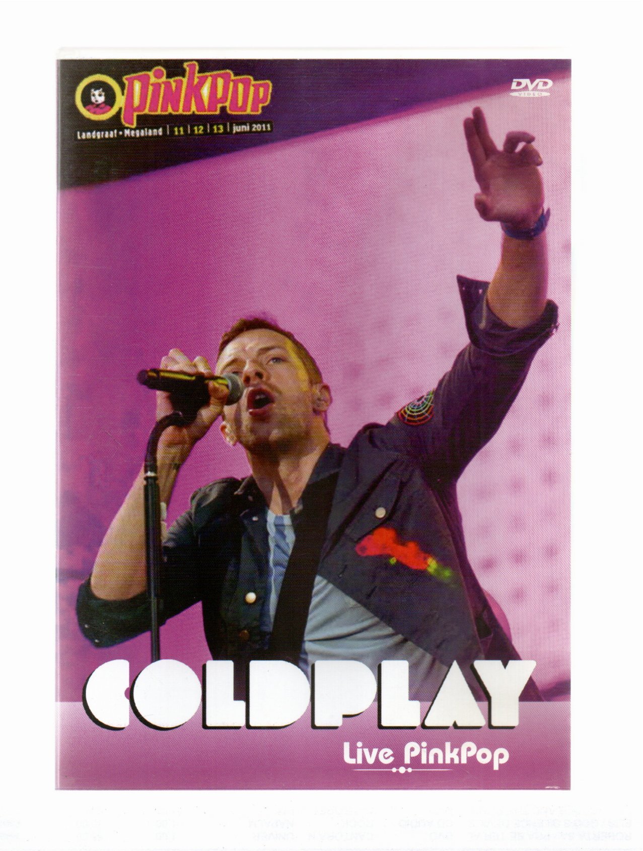 129703ff2c1717ba51c1a6293f5b0cb4.jpg Dvd Coldplay - Pink Pop - Imagem 1