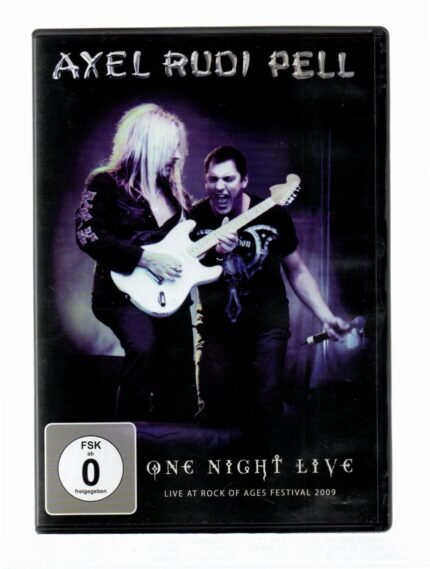 Dvd Axel Rudi Pell - One Night Live