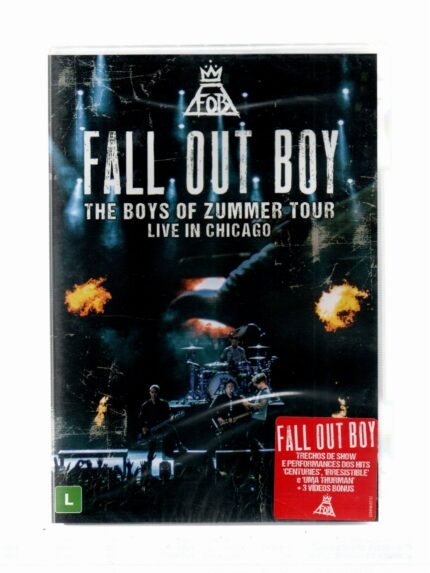 Dvd Fall Out Boy - The Boys Of Zummer Tour