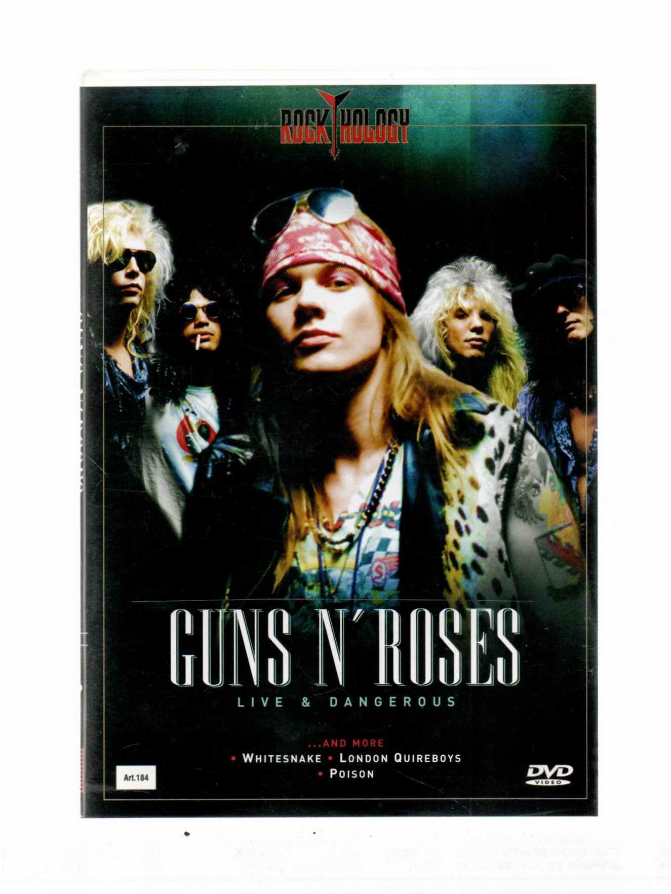 177797fce6f1cb4c2a2a9fa79a7447a4.jpg Dvd Guns N' Roses - Live & Dangerous - Imagem 1