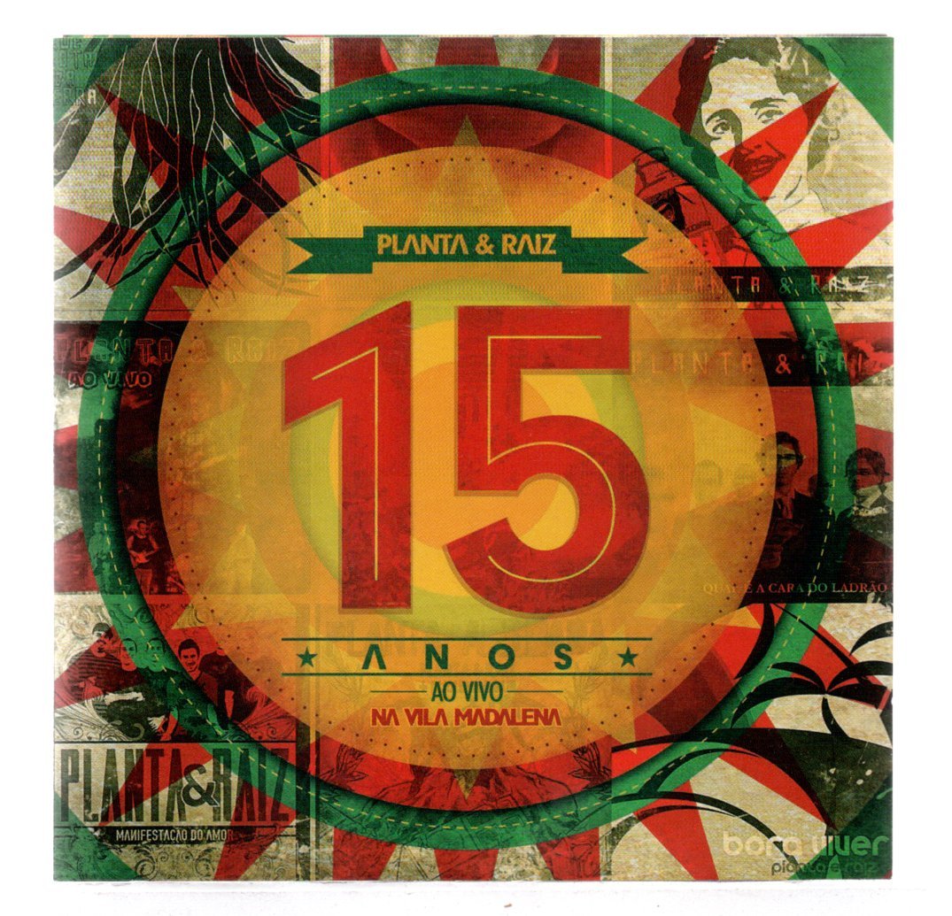 18283034bcf49b5d9bdeca51eedb3198.jpg CD Planta E Raiz 15 Anos Ao Vivo - Imagem 1