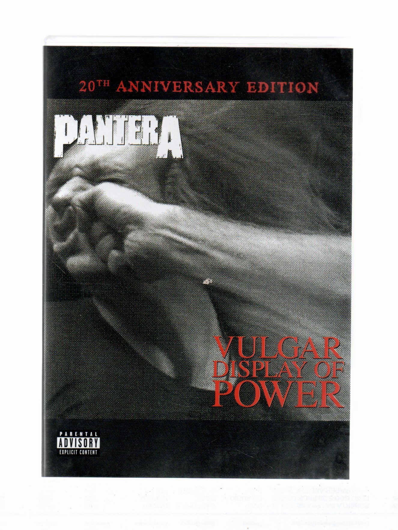 1e5f749736b7b46a5c3f2fcb01fd8d79.jpg Dvd Duplo Pantera - Vulgar Display Of Power - Imagem 1