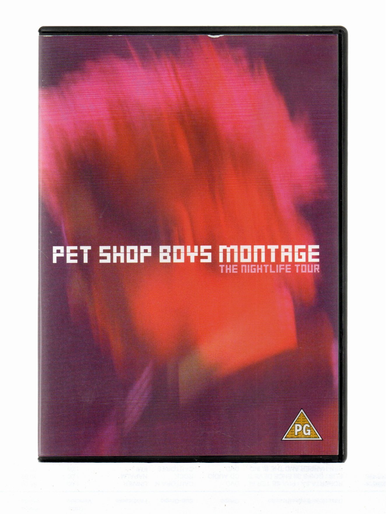 214b7af5925a3a0c013270ea533074da.jpg DVD PET SHOP BOYS MONTAGE - THE NIGHTLIFE TOUR - Imagem 1