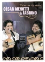 Dvd César Menotti & Fabiano - Palavras De Amor