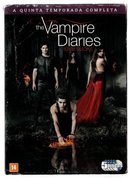 Box DVDs The Vampire Diaries Love Sucks A quinta teporada