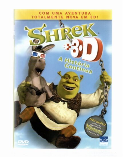 Dvd Duplo 3d Shrek - Edição Especial
