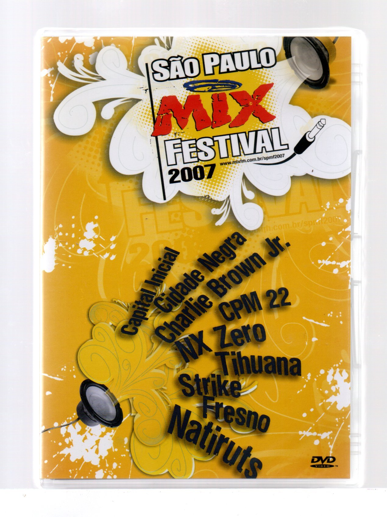 2f64970f7ab78e9778aa91471bef3640.jpg DVD SÃO PAULO MIX FESTIVAL 2007 - CIDADE NEGRA - Imagem 1
