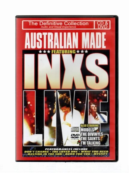 Dvd + Cd Australian Made - Inxs Live