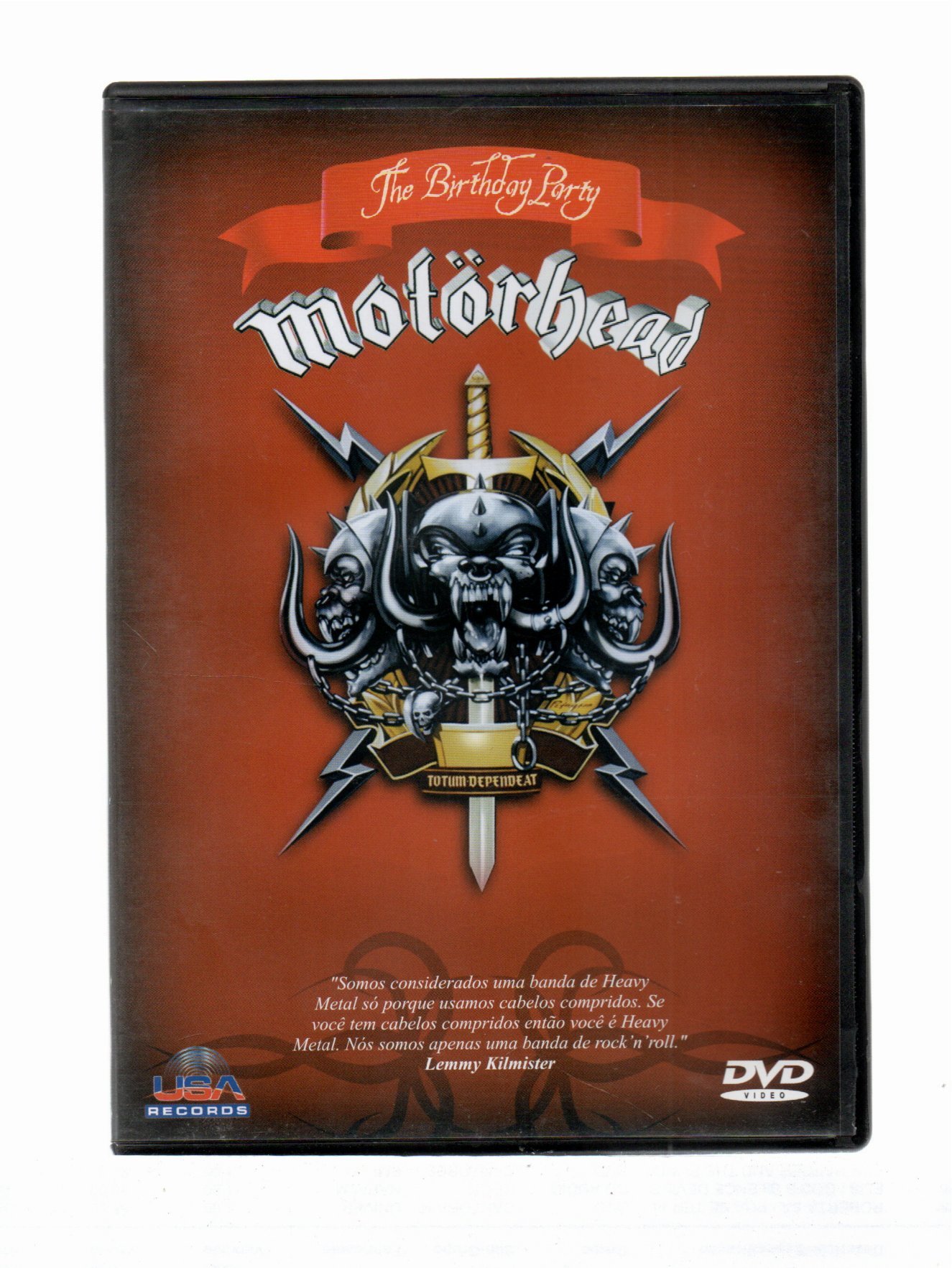 36e27e46e3838b50342afb040db687a4.jpg Dvd Motorhead - The Birthday Party - Imagem 1