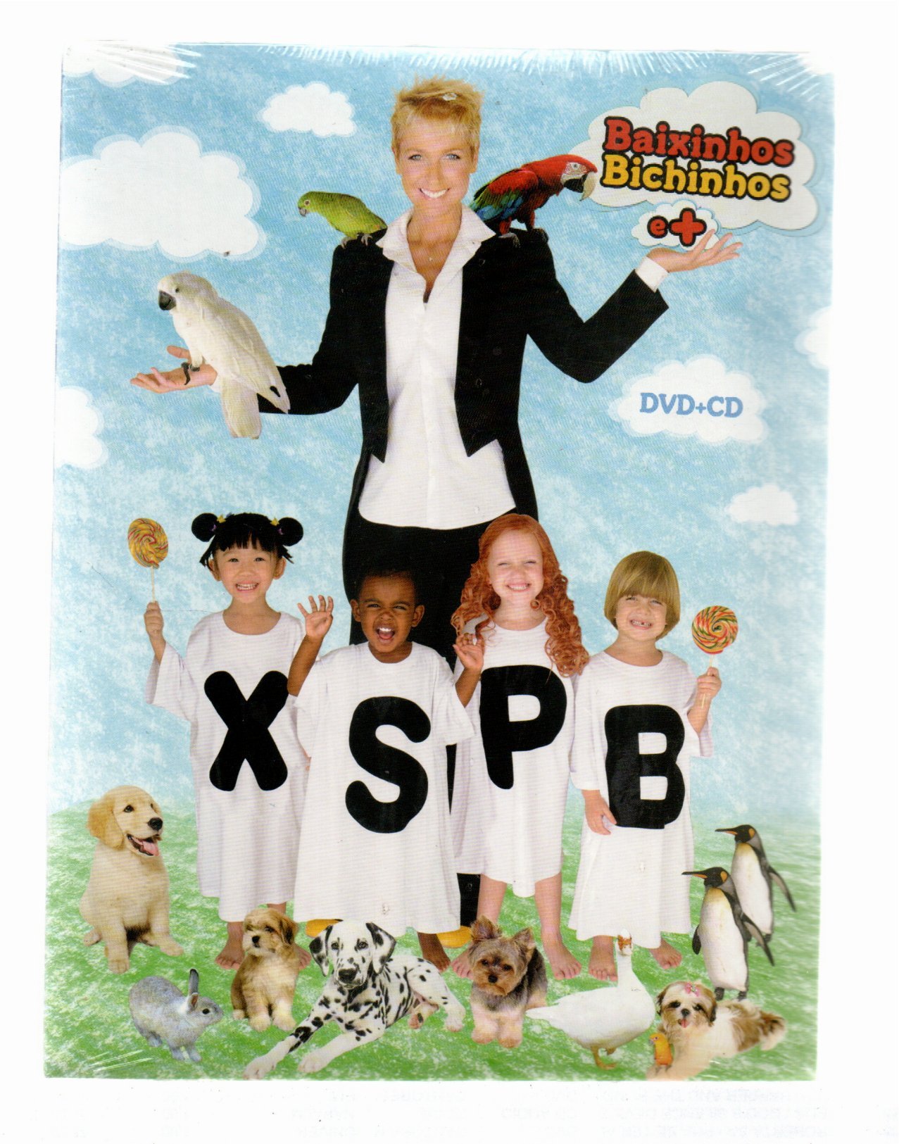 3c26f4bda6d4df3c4c7f2b3d8633fdb6.jpg DVD XSPB10 - Baixinhos Bichinhos & Mais - Imagem 1