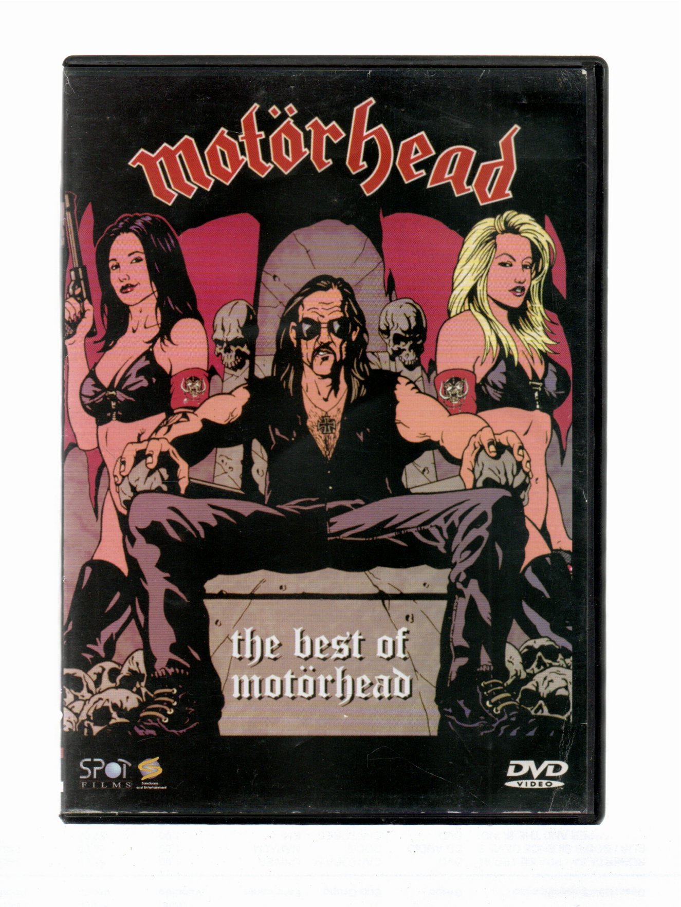 48a30256320f024d114e59ecbe653057.jpg Dvd Motorhead - The Best Of Motorhead - Imagem 1