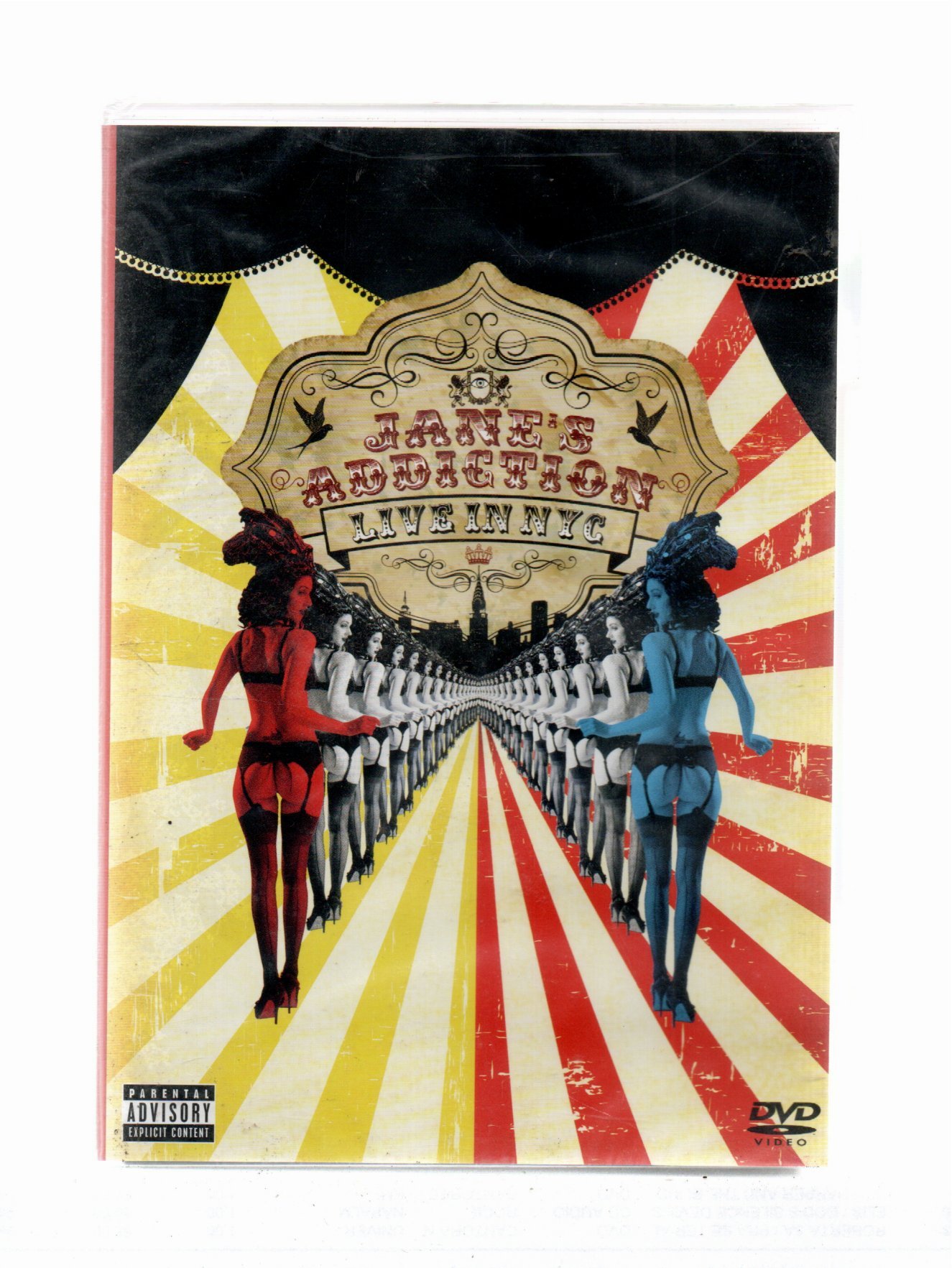 4e12a118b4f072722dba154199890f86.jpg DVD JANE'S ADDICTION - LIVE IN NYC - Imagem 1