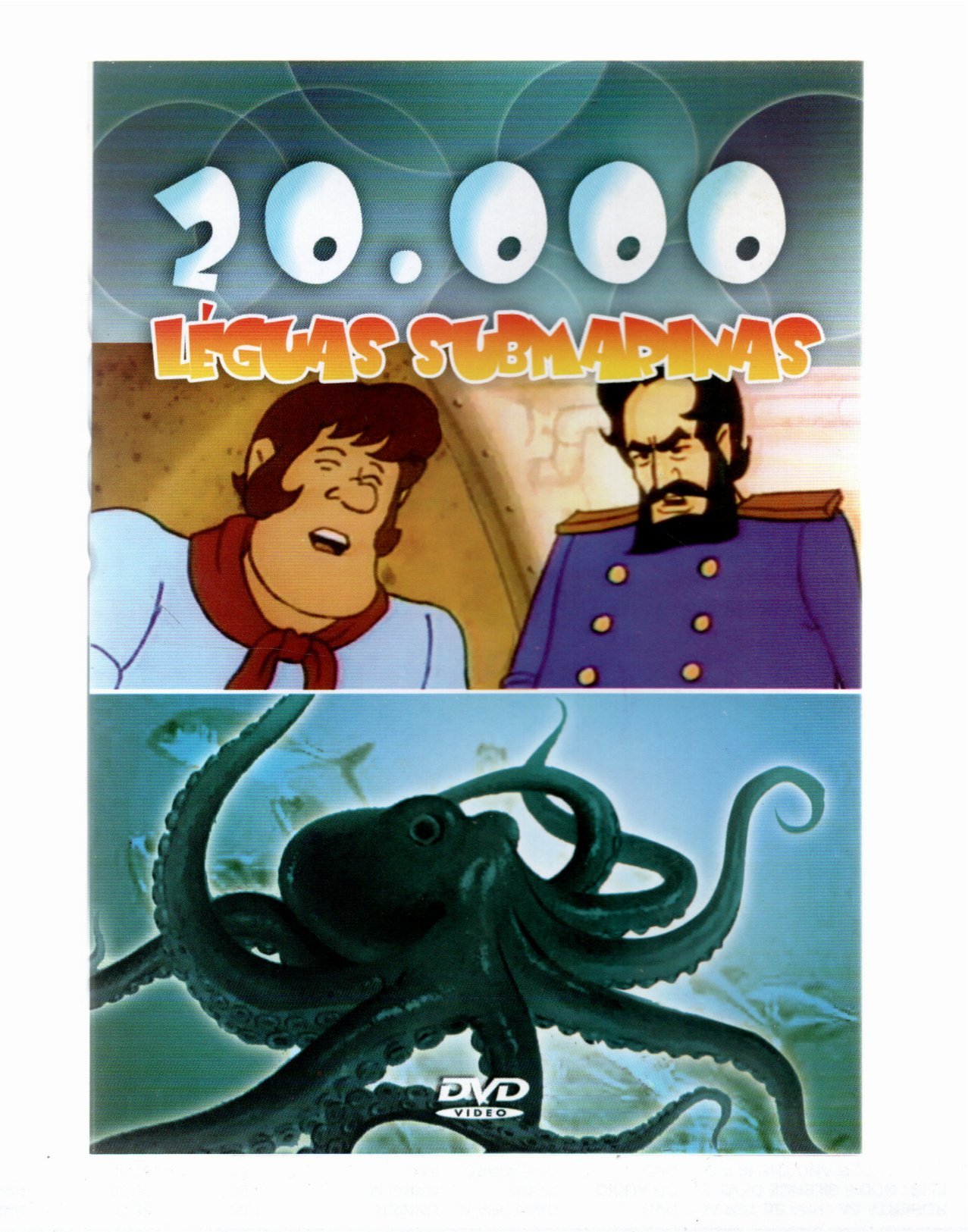 530d14979581001a1debfd374720e6a0.jpg DVD - 20.000 LÉGUAS SUBMARINAS - Imagem 1