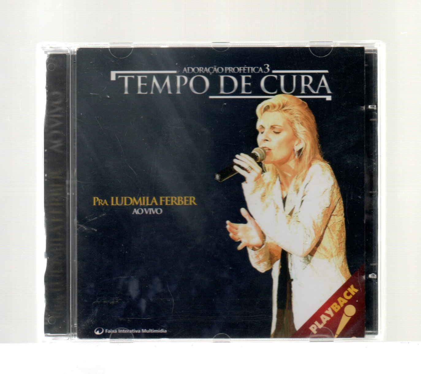 550aebf672fe464b84e3075545df24c9.jpg Cd Pra. Ludmila Ferber Tempo De Cura Ao Vivo - Imagem 1