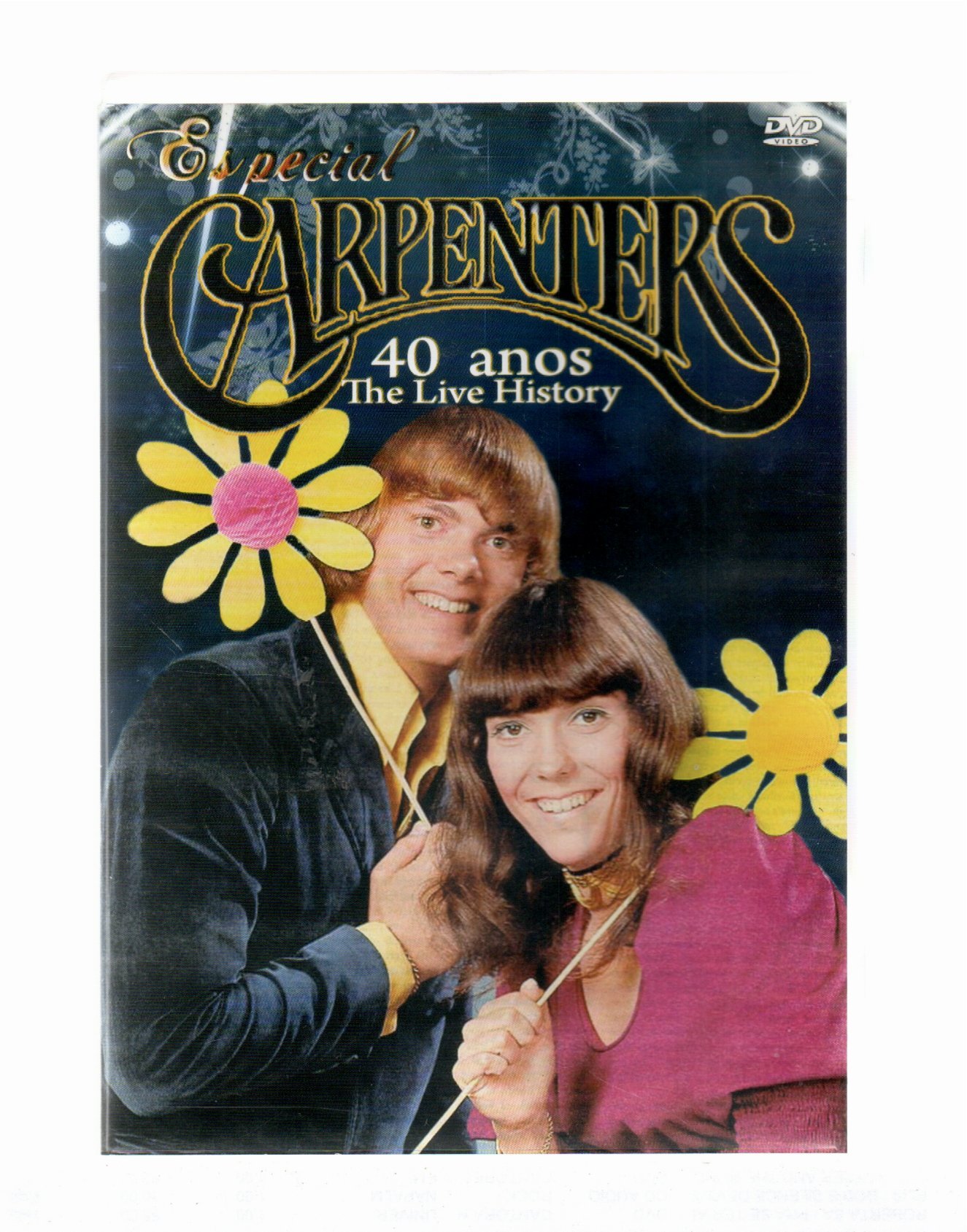 6586d339fa82e65f9aefd2c8cc73f50e.jpg Dvd Carpenters - Especial 40 Anos The Live History - Imagem 1