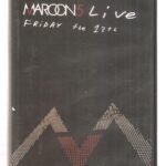 DVD DUPLO MAROON5 LIVE - FRIDAY THE 13TH