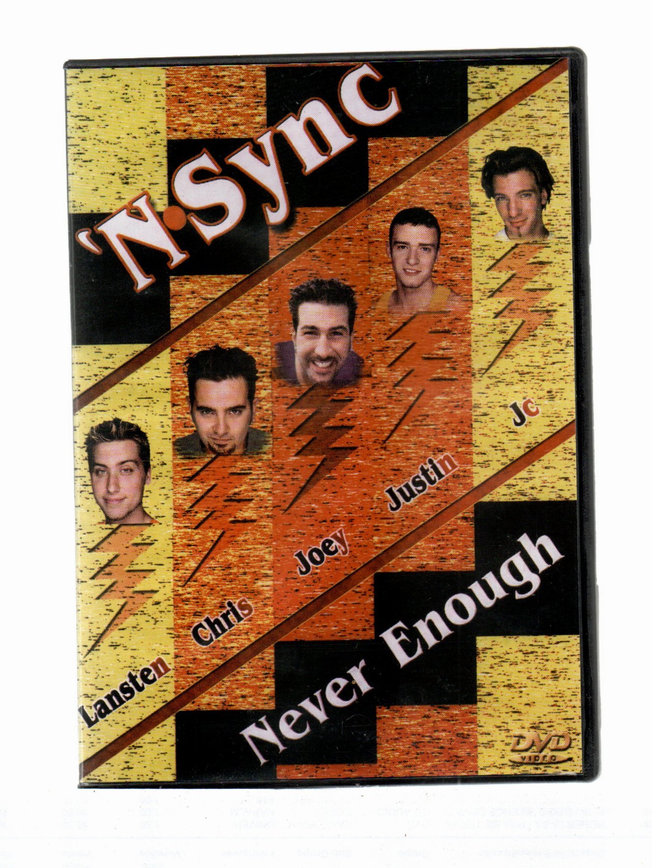 7ffc551f01e7373ea136aab17b05625a.jpg Dvd N Sync - Nover Enough - Imagem 1