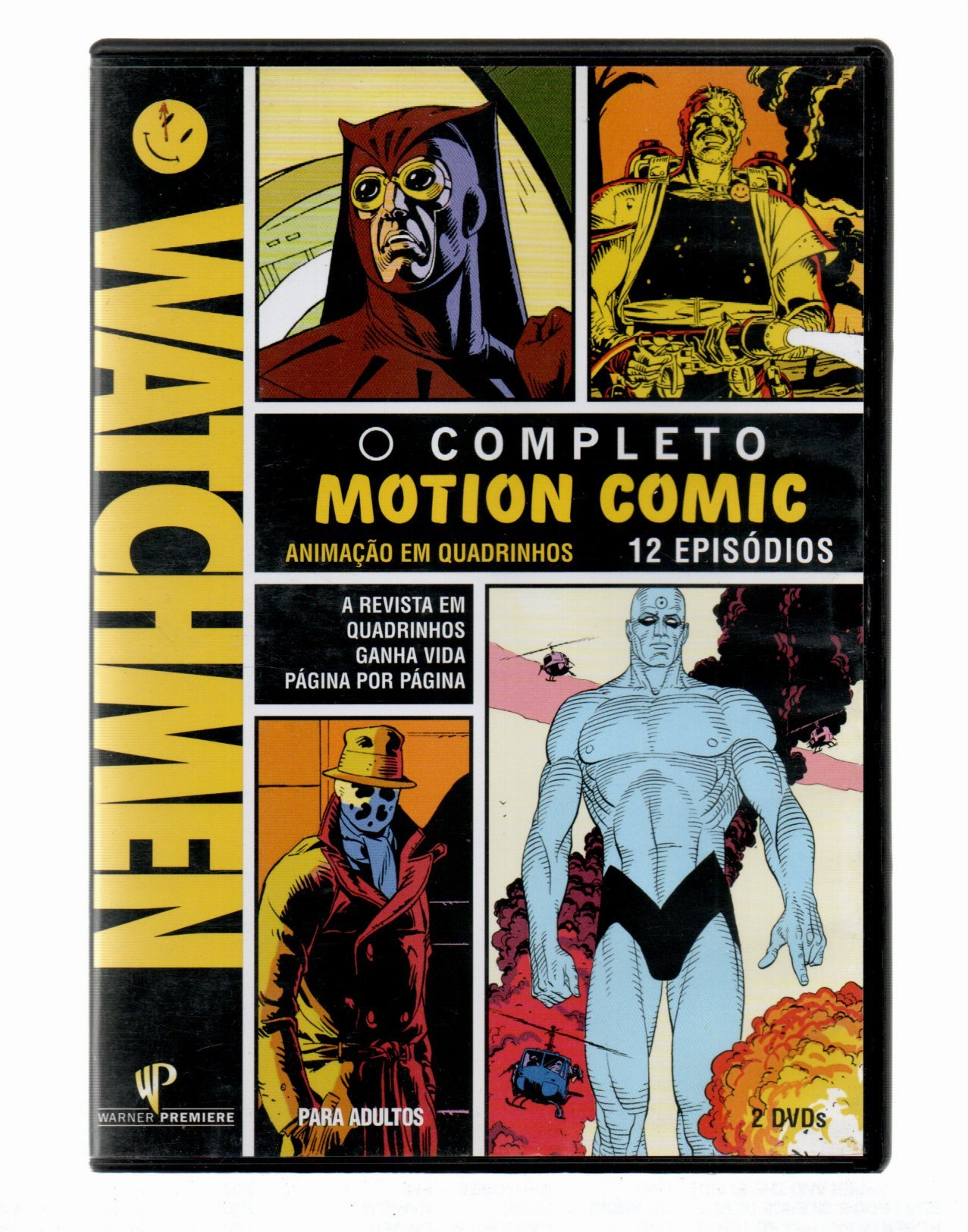 816f14ec1896ad9e60c95a80926a6891.jpg DVD DUPLO WATCHMEN - O COMPLETO MOTION COMIC - Imagem 1