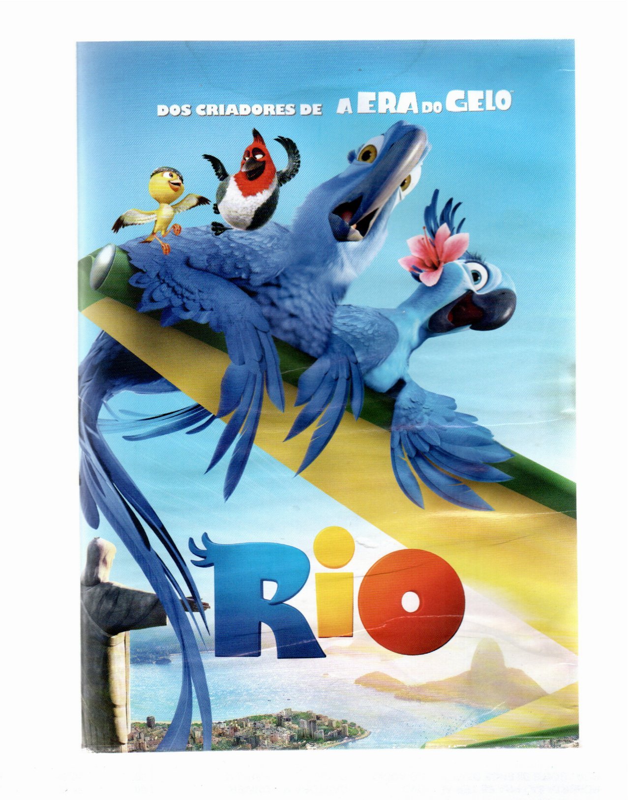 8ad87991e4443283de15fe5bd1a53104.jpg Dvd Rio - Dos Criadores Da Era Do Gelo - Imagem 1