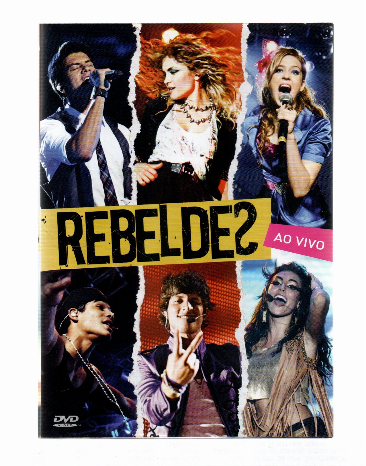 Dvd Rebeldes - Ao Vivo