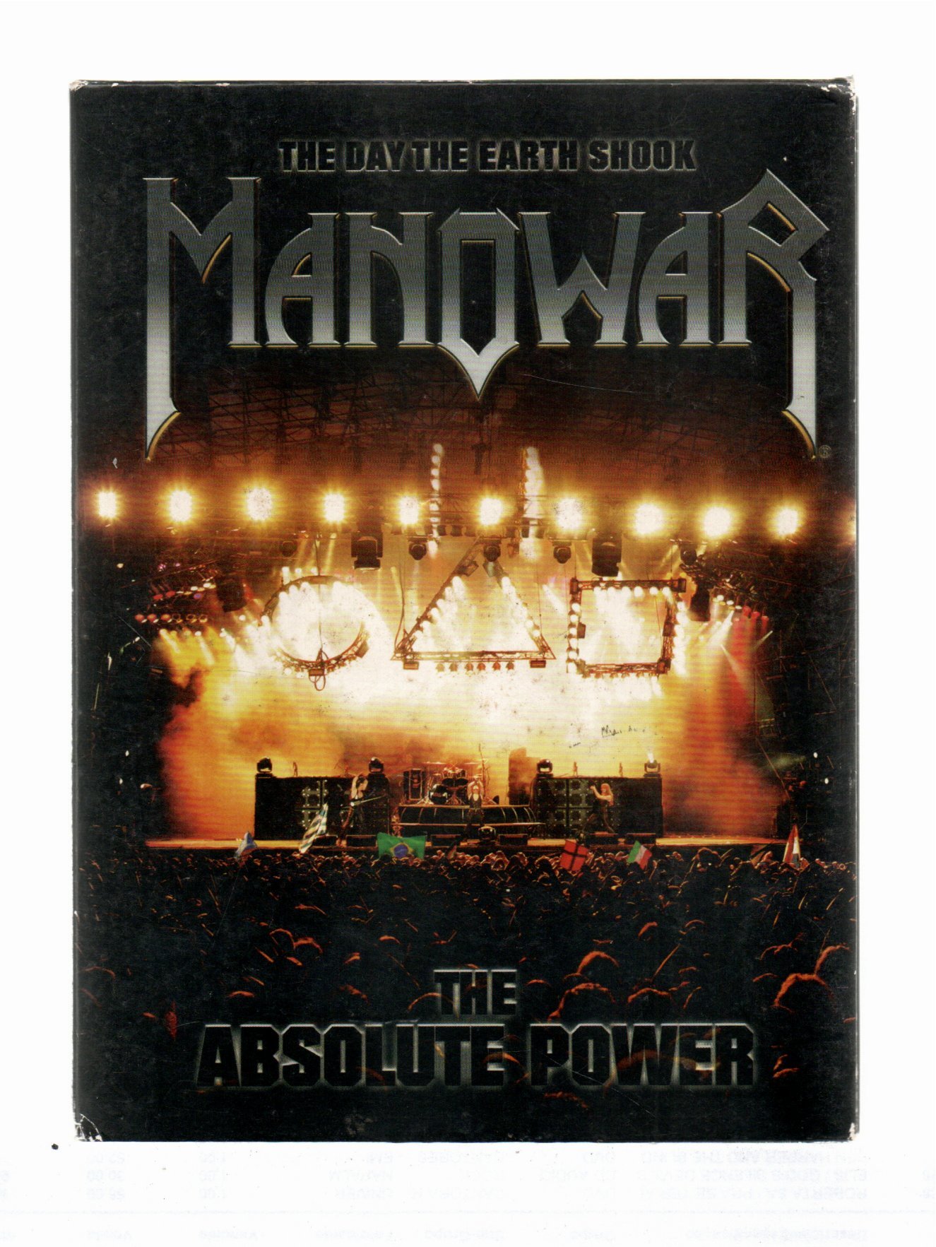 945441565326eab08b750fd581939862.jpg Box 2 Dvd's Manowar - The Day The Earth Shook - Imagem 1