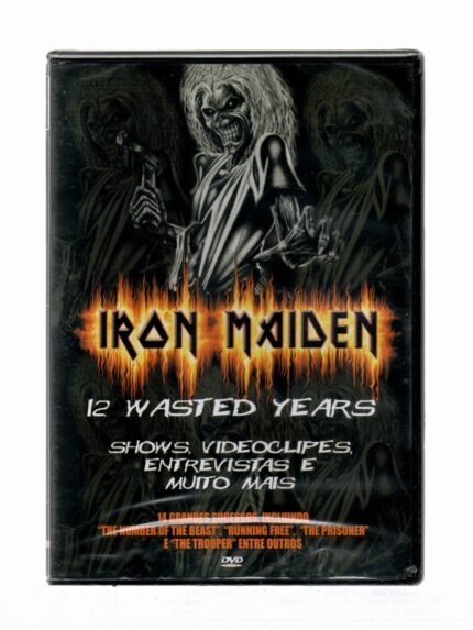 DVD IRON MAIDEN - 12 WASTED YEARS
