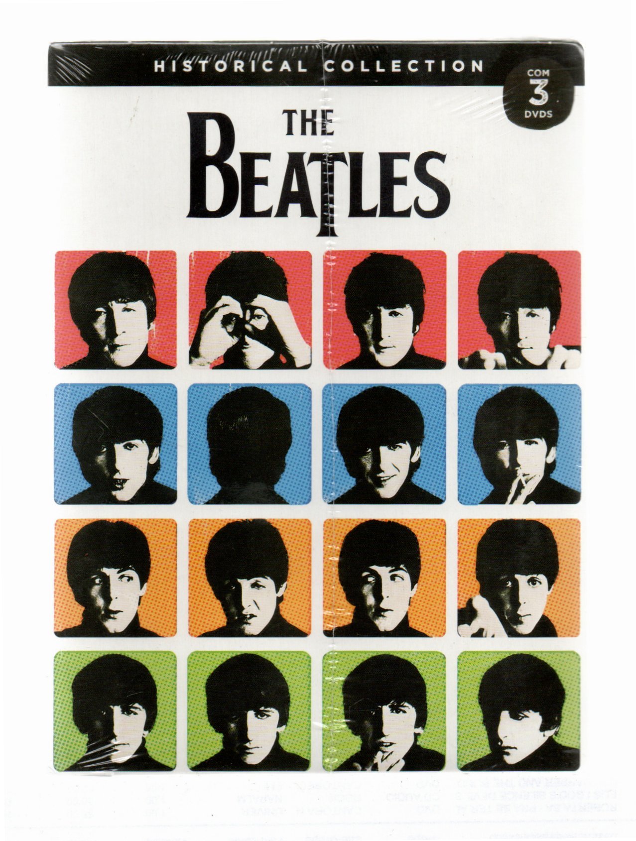 aea0e28d302af0d4c840f34406541271.jpg DVD THE BEATLES - Historical Collection - 3 DVD´S - Imagem 1