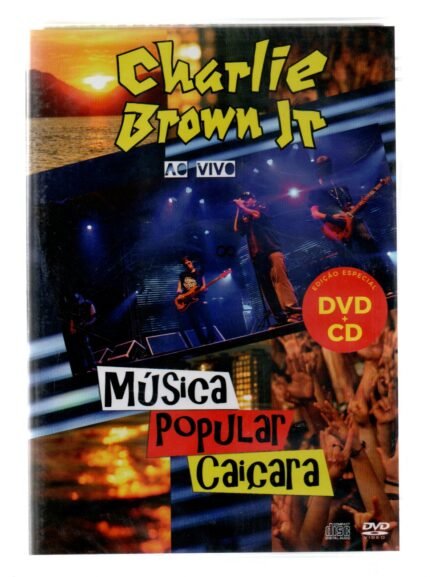 Dvd + cd Charlie Brown Jr. - Musica Popular Caiçara
