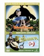 Dvd Duplo Wallace E Gromit & Shrek  3d - Imagem 3