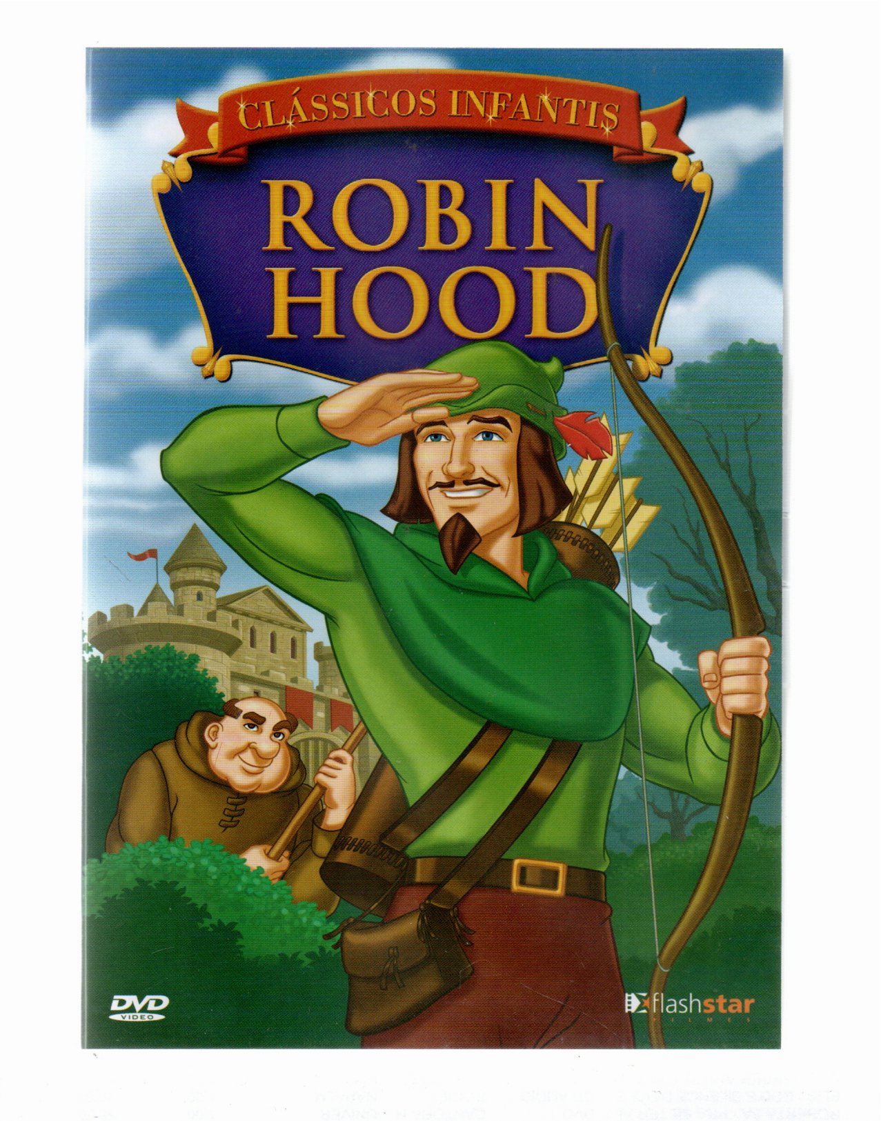 be8c27fd0c64bc8ec855db65c94f8b7d.jpg DVD ROBIN HOOD CLÁSSICOS INTANTIS - Imagem 1