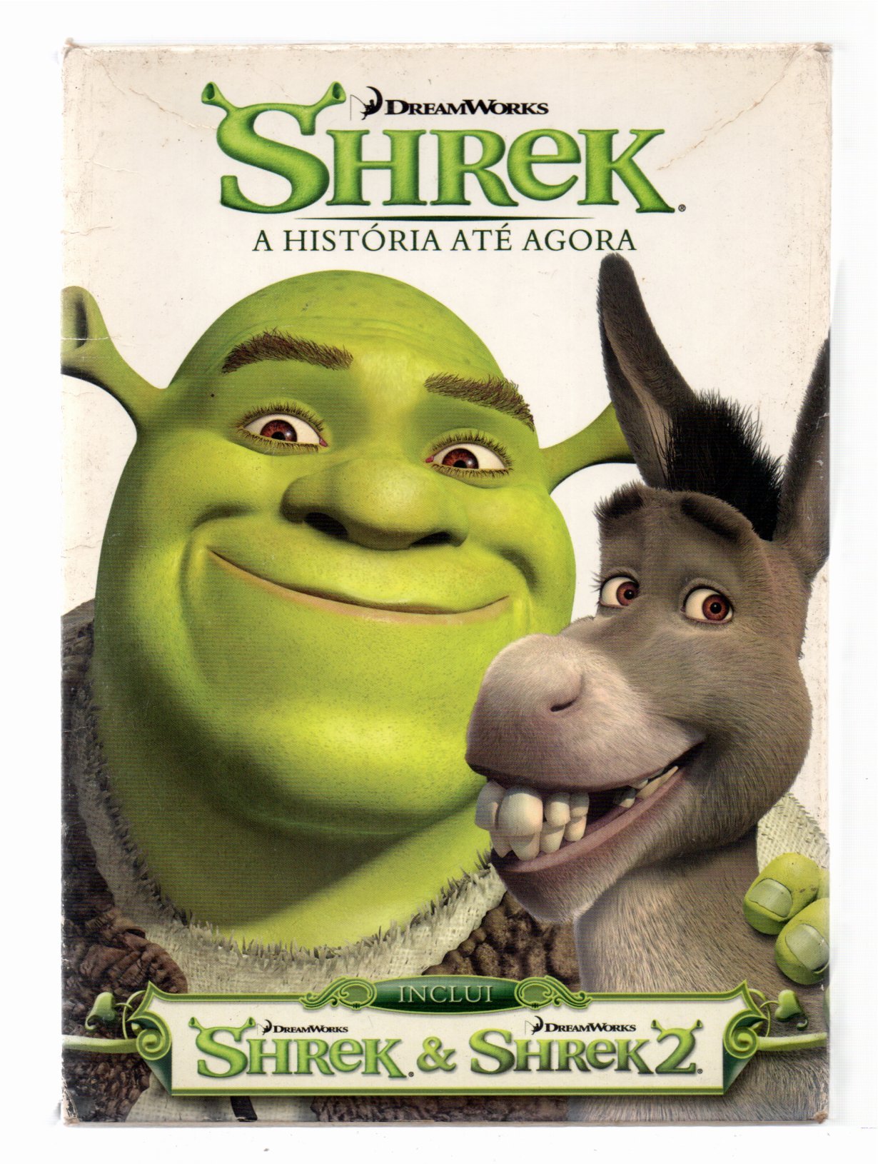 c3cb7b1ac98b8491e7c0f41f02eade21.jpg BOX DVD SHREK - A HISTÓRIA ATÉ AGORA - Imagem 1