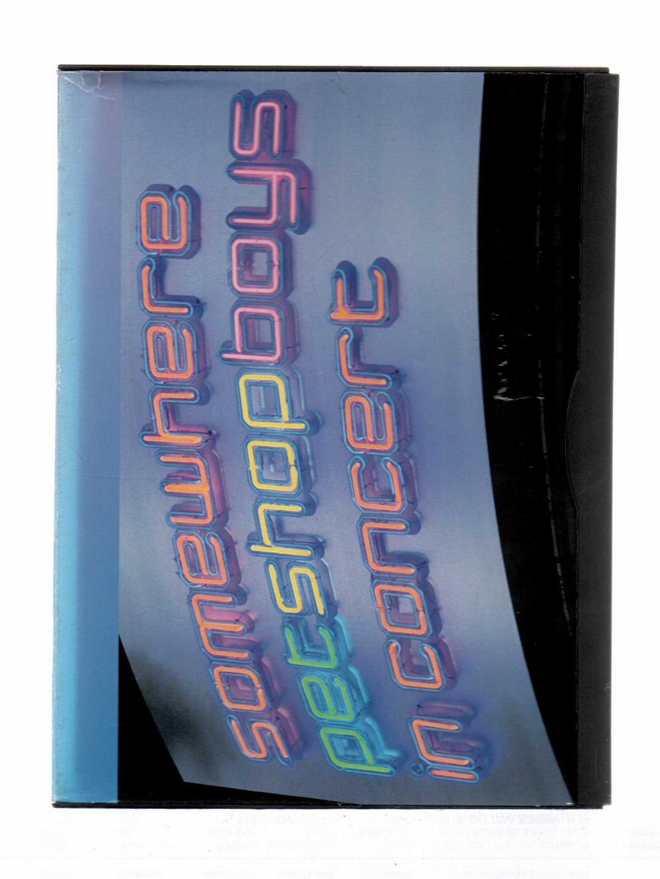 c7782f184746fe4a5012611a7b893530.jpg Dvd Pet Shop Boys - In Concert - Somewhere - Imagem 1