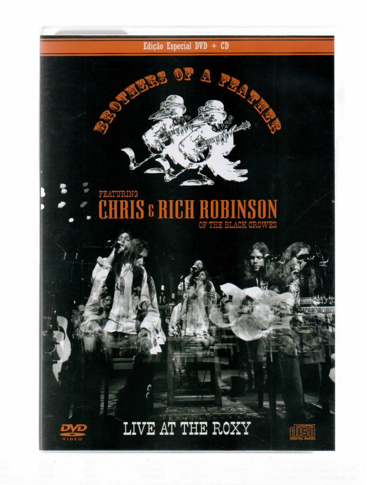 da9b9af77935a4a73df833f3bf1e44a4.jpg Dvd + Cd Brothers Of A Feather - Live At The Roxy - Imagem 1
