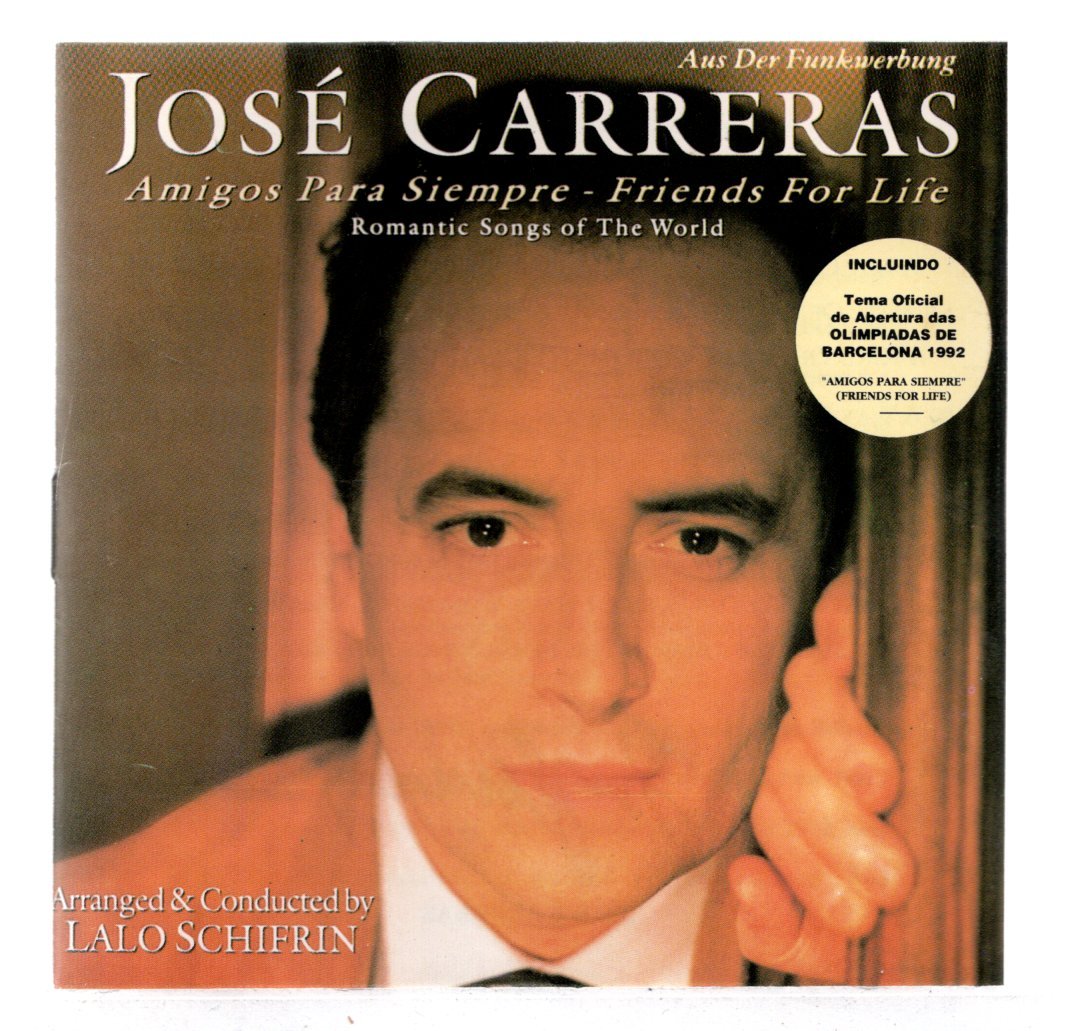 dd1c2e4f7c77dcb4f7c0179b2237e727.jpg Cd José Carreras - Amigos Pars Siempre - Imagem 1