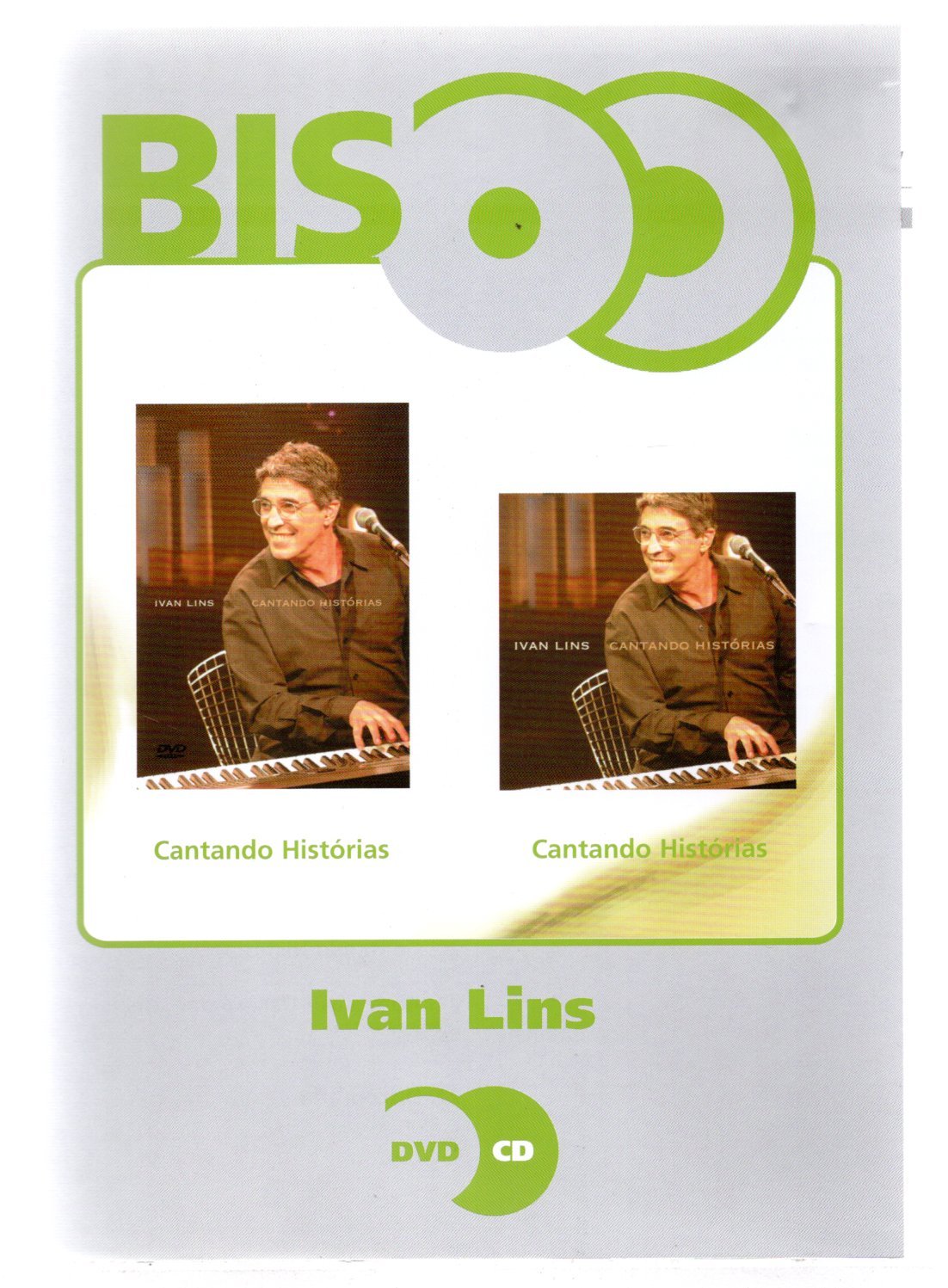 Dvd+cd Ivan Lins Cantando Historias Bis