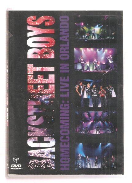 DVD BACKSTREET BOYS - HOMECOMING: LIE IN ORLANDO