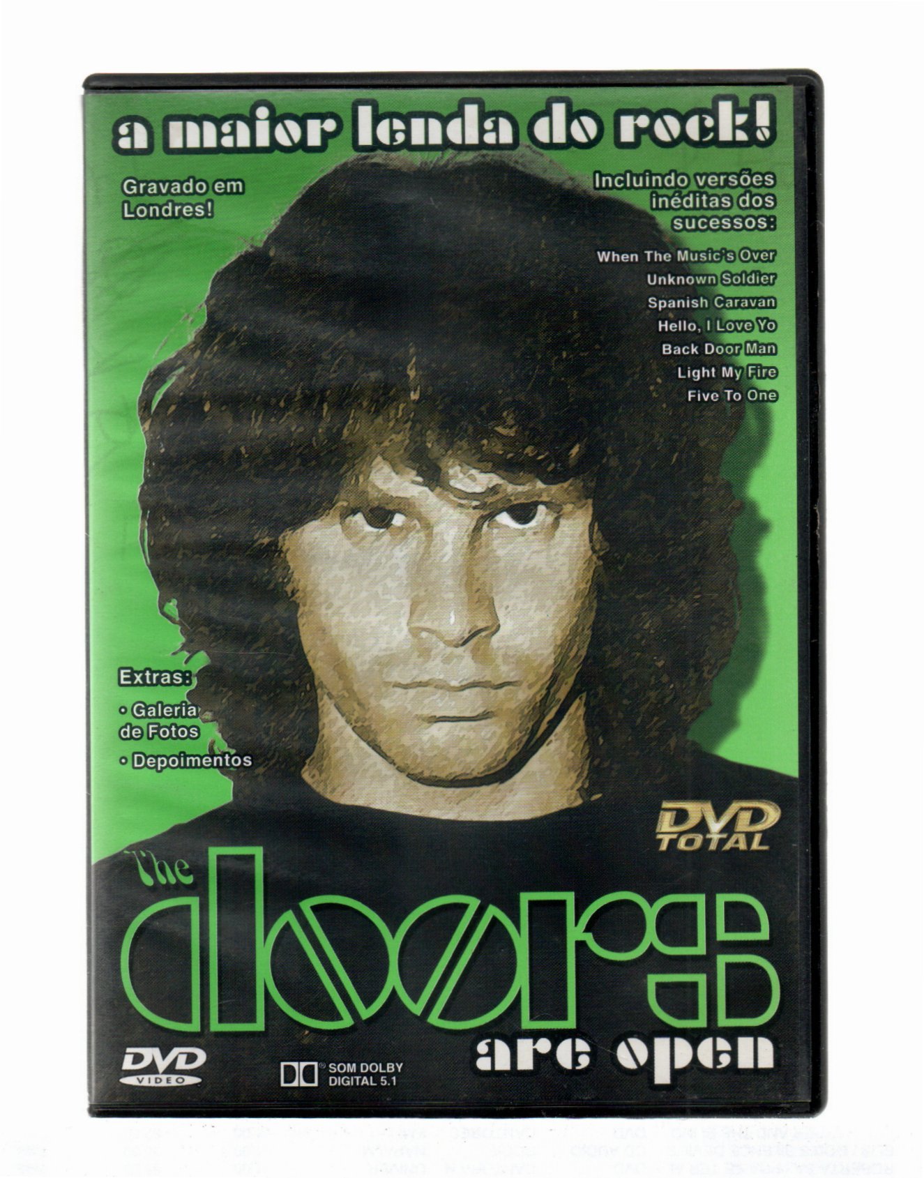 DVD THE DOORS ARE OPEN - A MAIOR LENDA DO ROCK