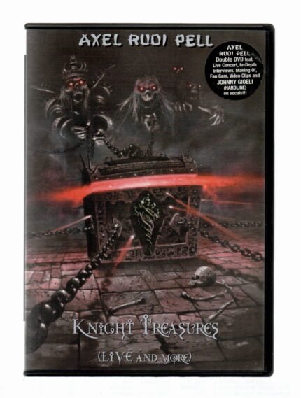 Dvd Duplo Axel Rudi Pell - Knight Treasures (live And More)