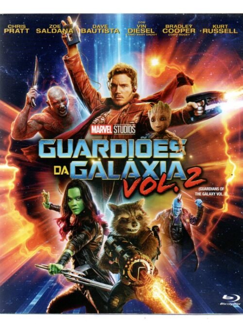 Blu-ray Guardiões Da Galáxia Volume 2