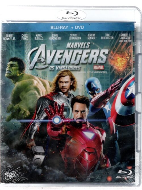 Blu-ray + DVD Os Vingadores