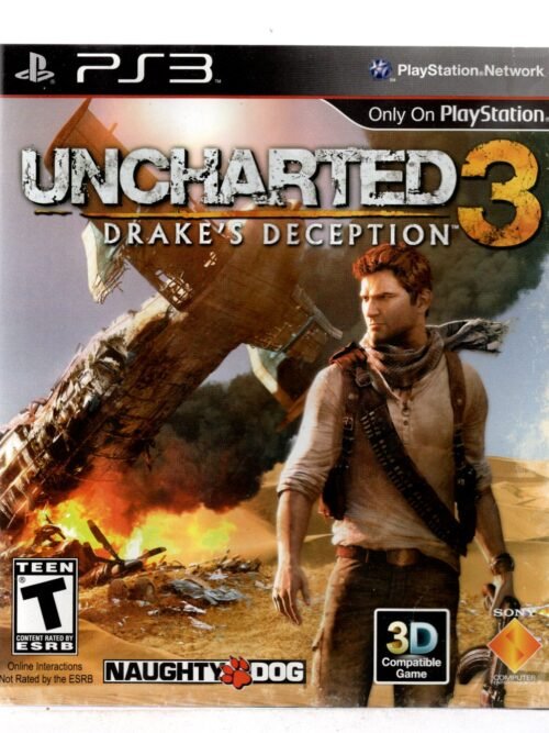 Blu-ray Uncharted 3 - PS3