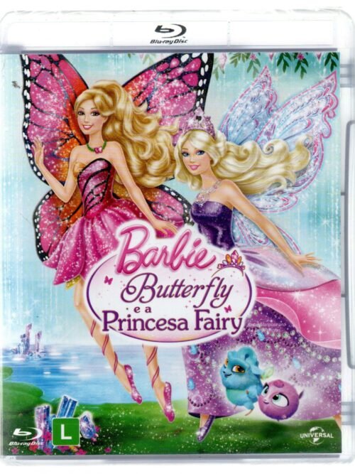 Blu Ray Barbie - Butterfly E A Princesa Fairy