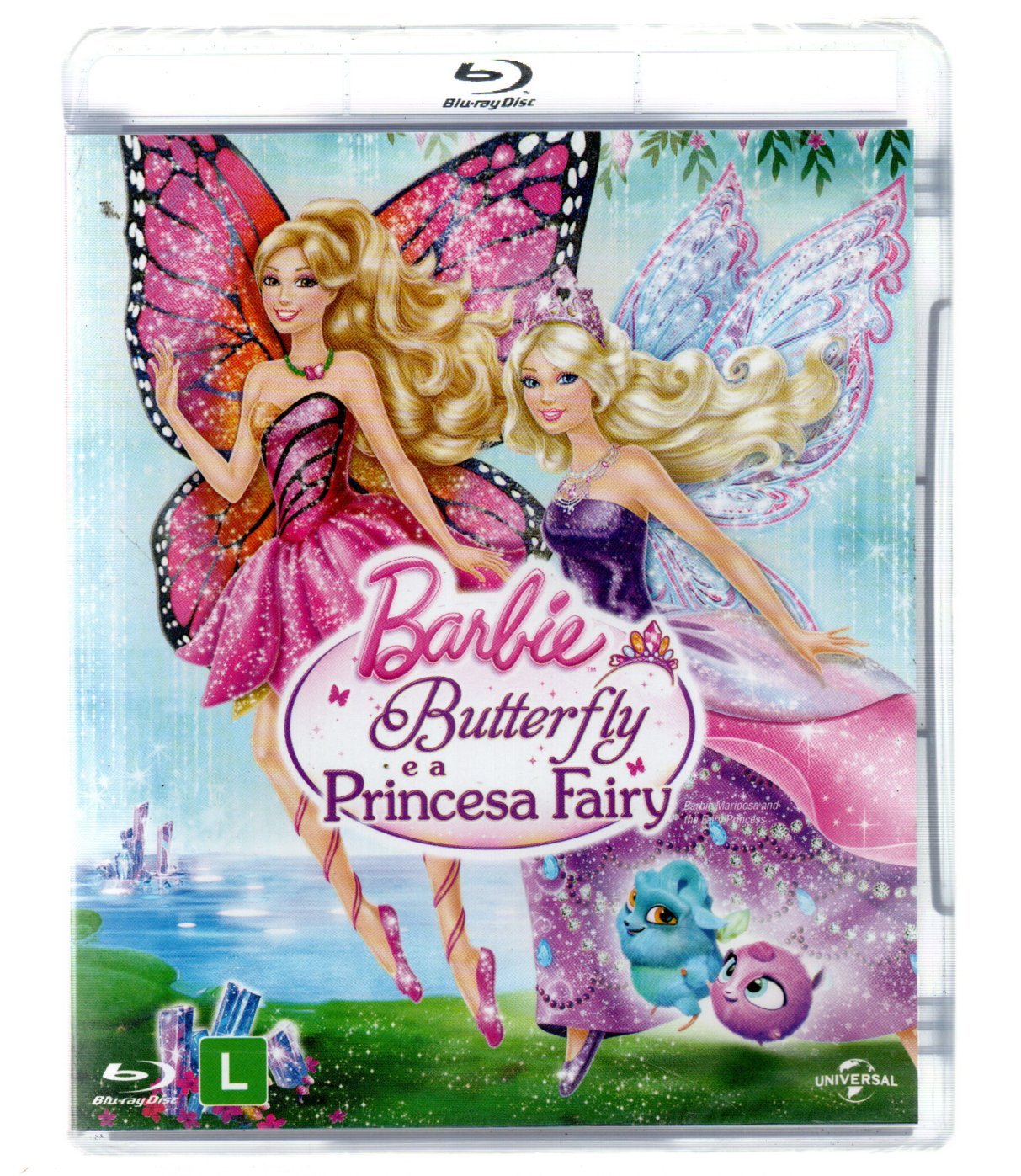 11001b71eb6f3caca39a2d63ef343aa0.jpg Blu Ray Barbie - Butterfly E A Princesa Fairy - Imagem 1