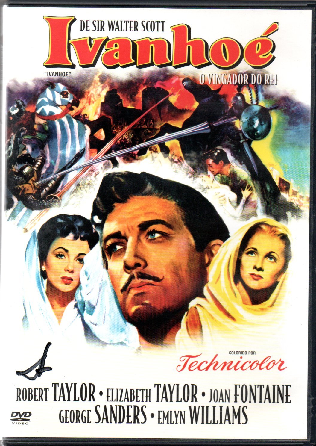 13a20f84da6c9228d9fd6b7a761005d9.jpg Dvd Ivanhoé - O Vingador Do Rei - Imagem 1
